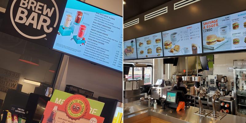 A&W Canada Menu