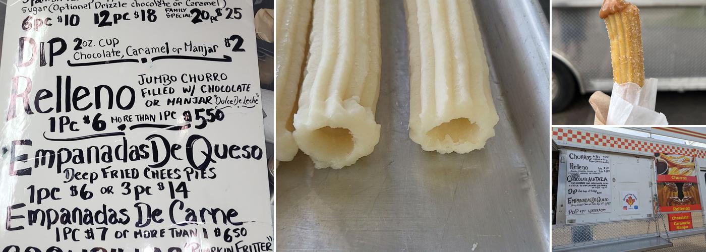 Churros King Canada Menu