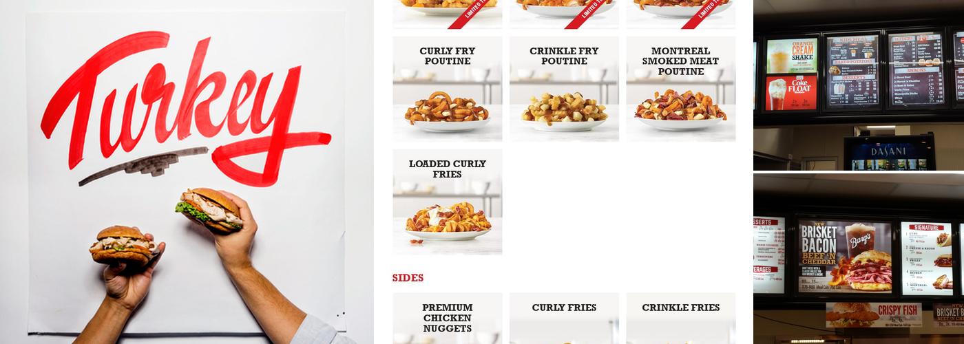 Arby's Menu