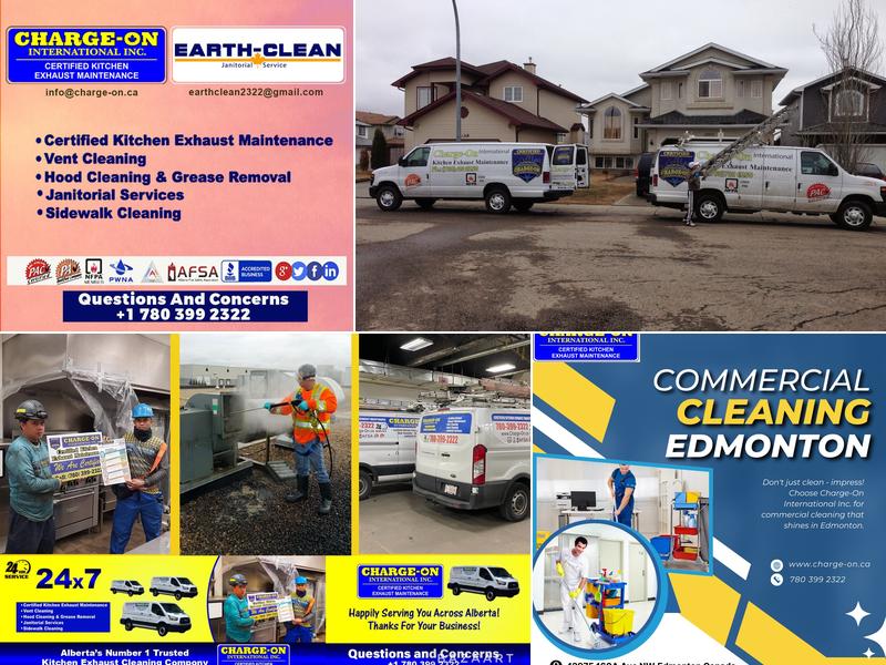 Charge-on International Kitchen Cleaning and Maintainance