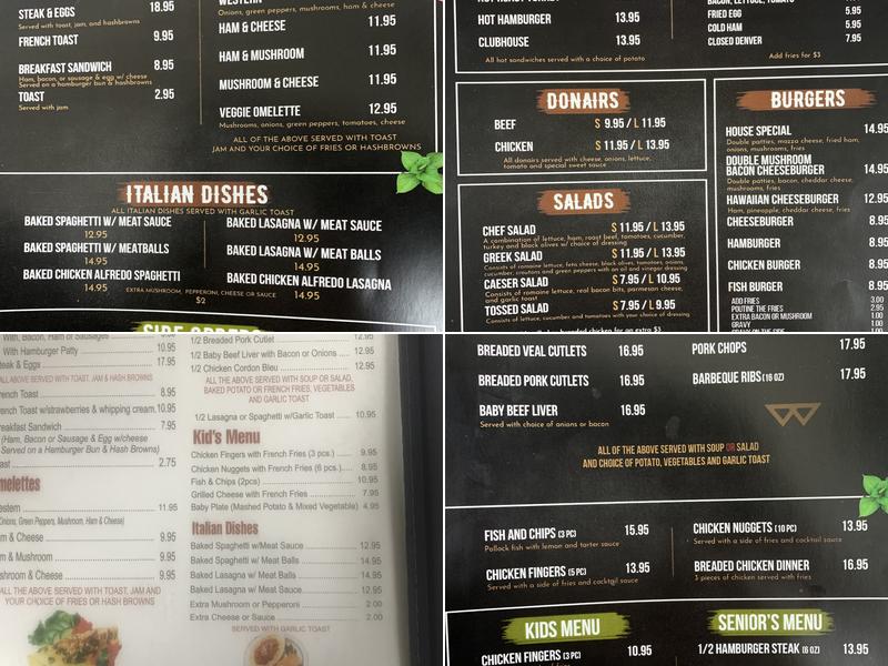 Sammy's Steak & Pizza Menu