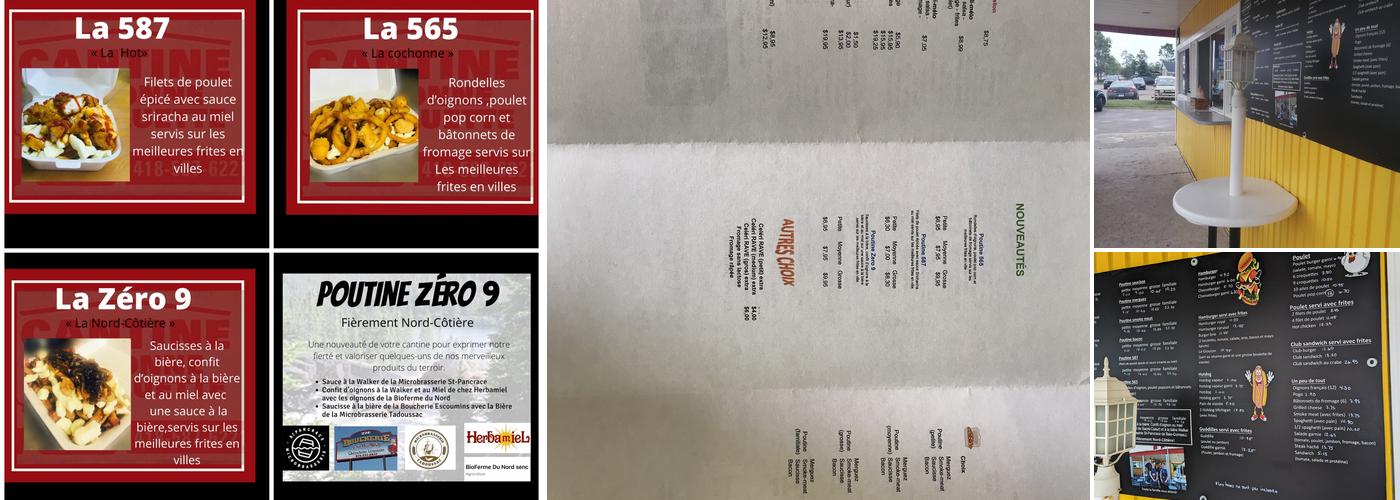 Cantine La Bonne Franquette Menu
