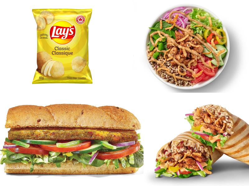 Subway Menu