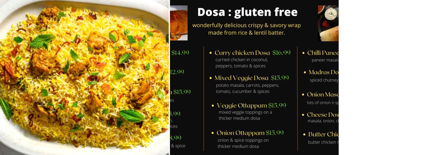 Easy Bites Menu