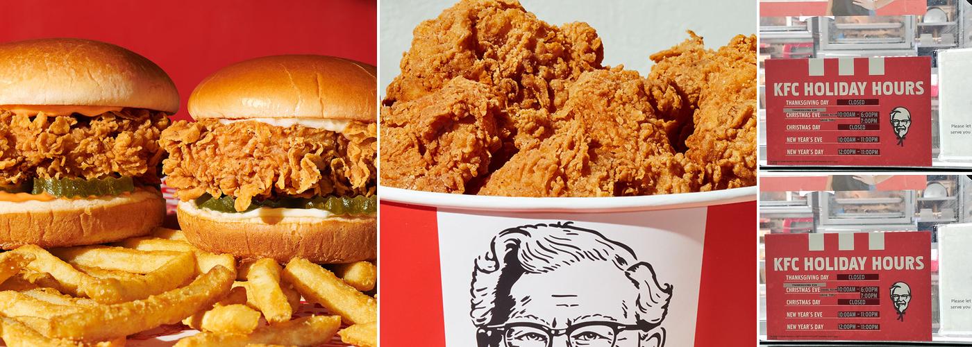KFC Menu