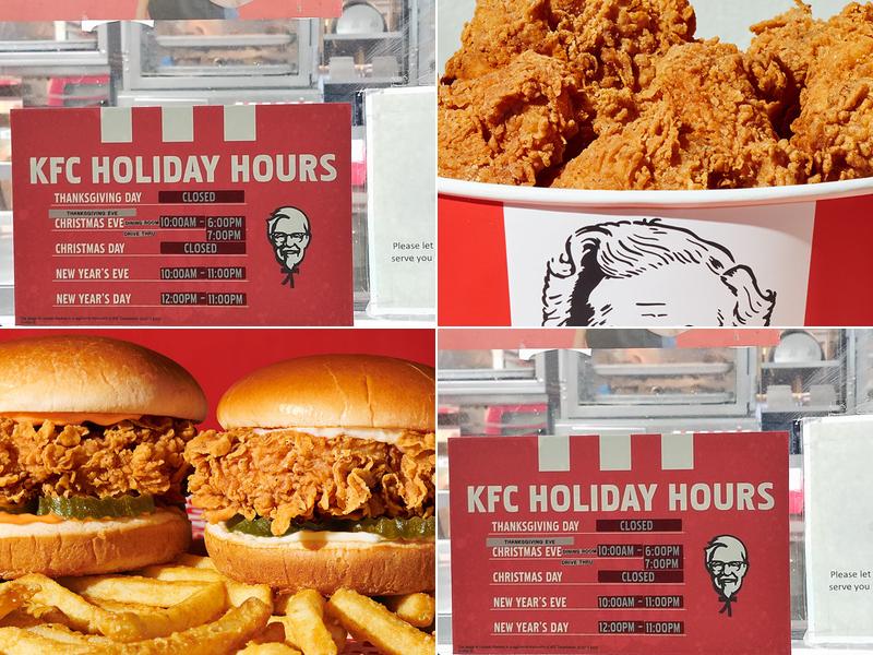 KFC Menu