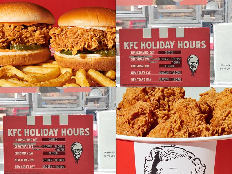 KFC Menu