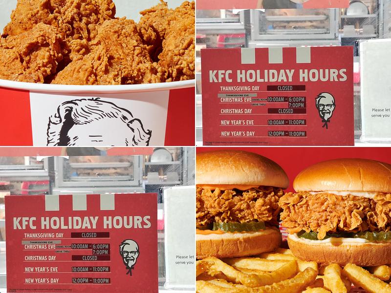 KFC Menu