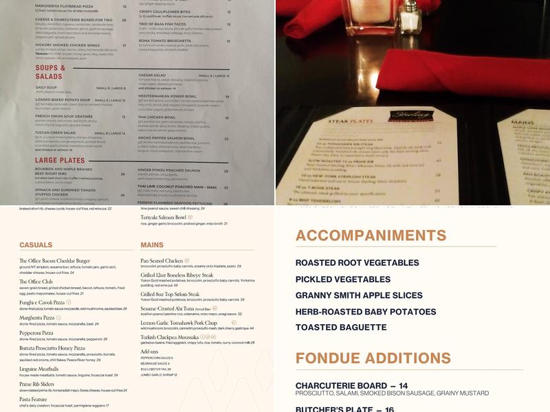 The Office Menu