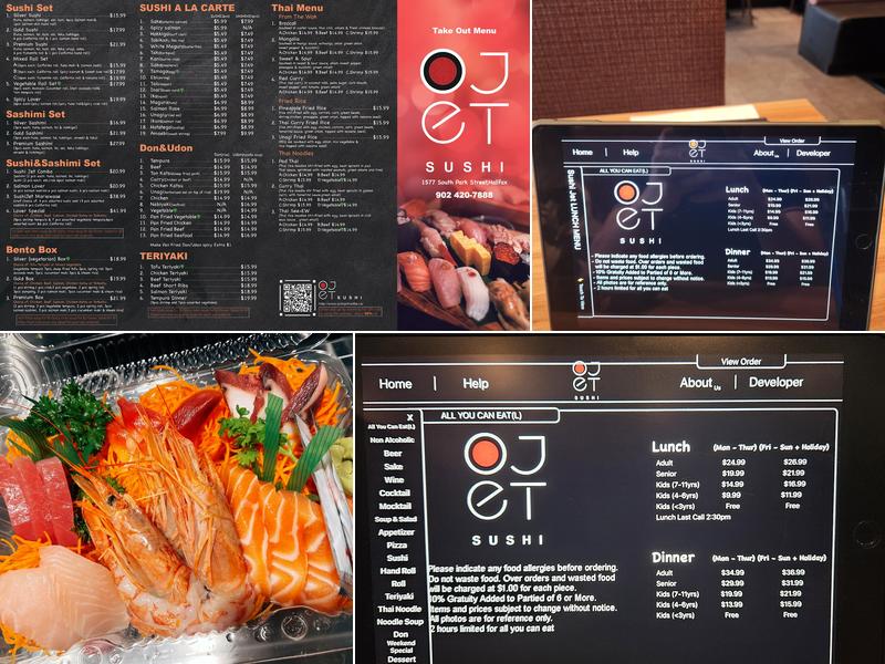 Sushi Jet Menu