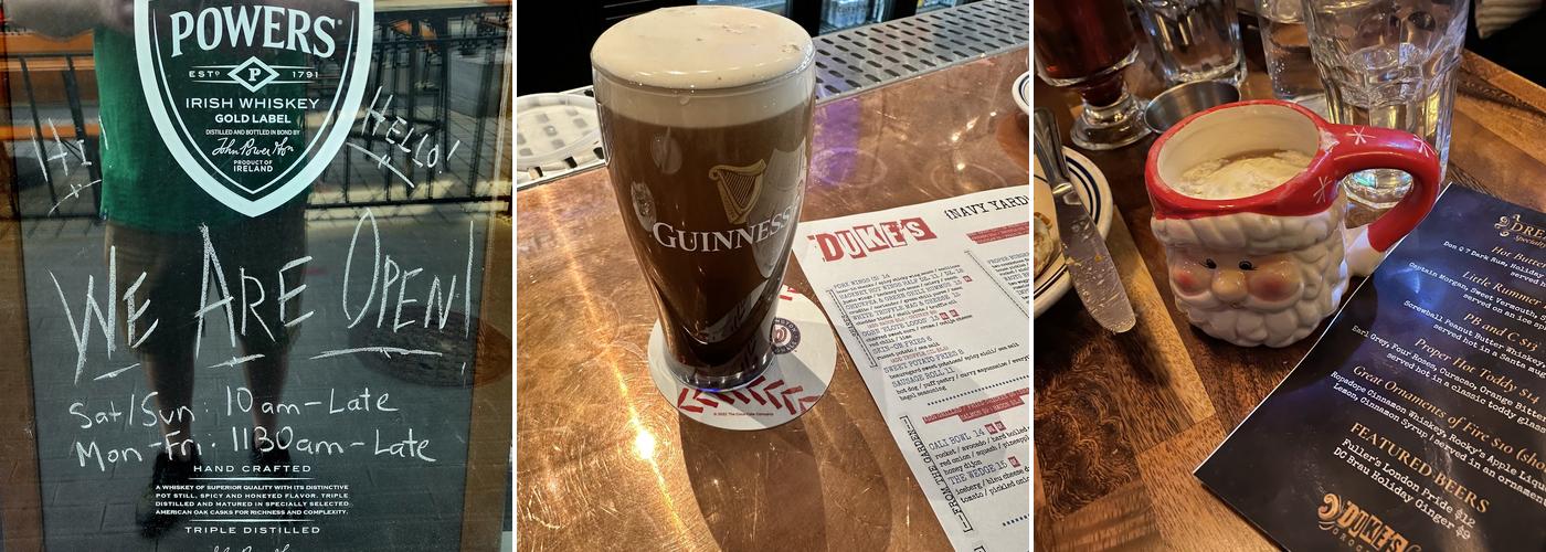 Duke's Grocery Navy Yard Menu