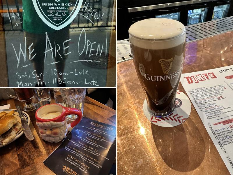 Duke's Grocery Navy Yard Menu