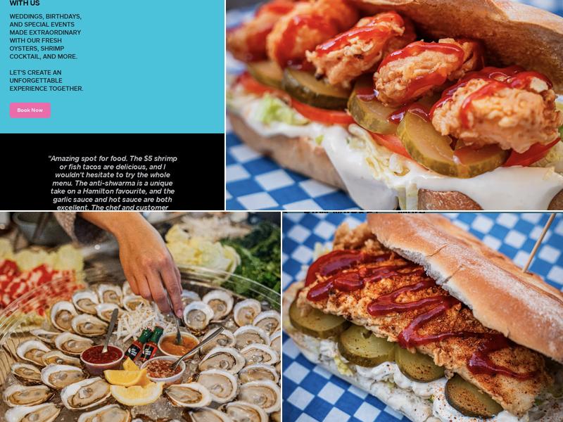 The Shuck Truck Menu