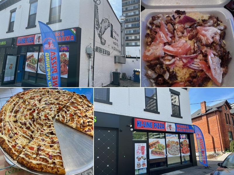 Hi-Line pizza shawarma and wings