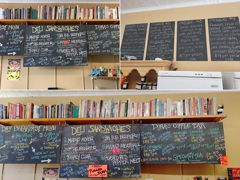 Dora's Delicatessen & Catering Menu