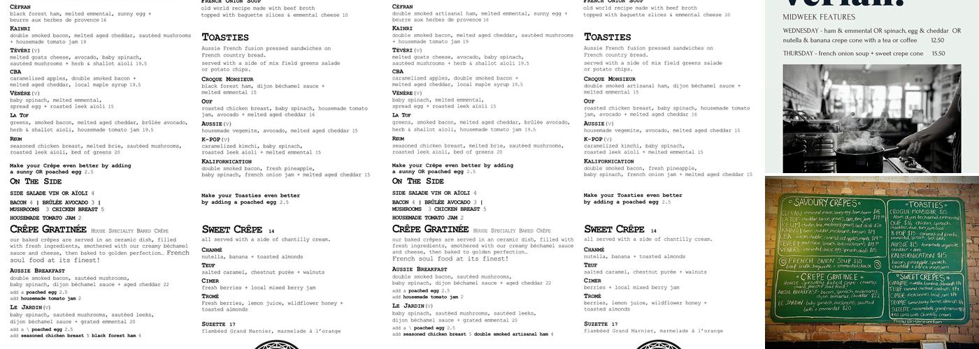 VERLAN Menu