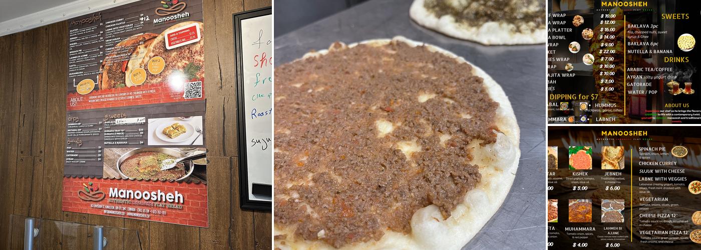 Manoosheh Menu