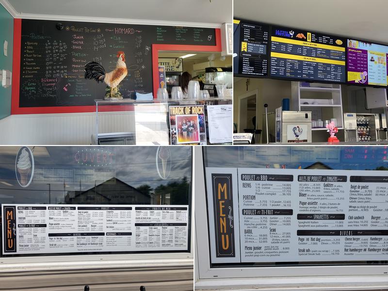 La P'tite Friture Menu