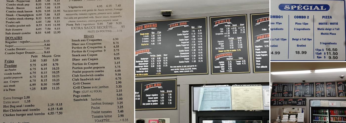 Pizza Amy Menu