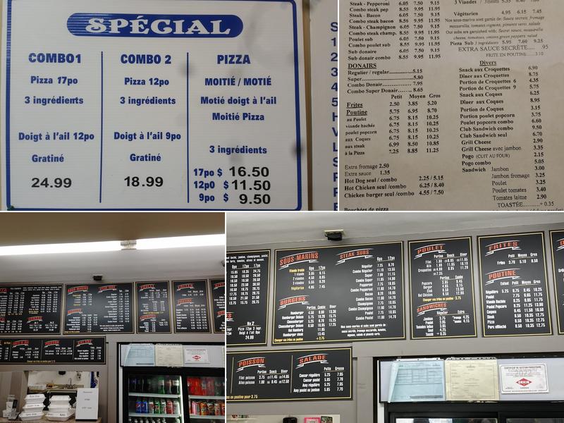 Pizza Amy Menu