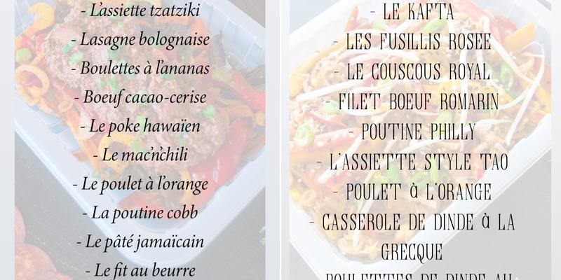 FITMENU Menu