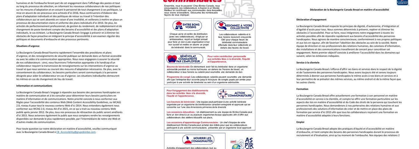 Boulangerie Multi-Marques Menu