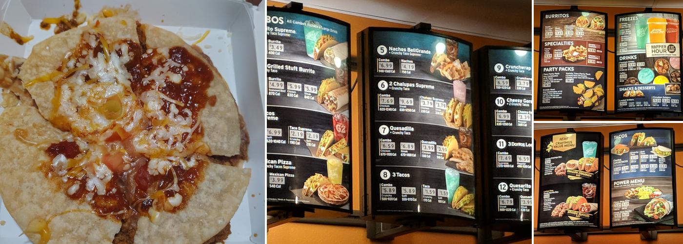 Taco Bell Menu