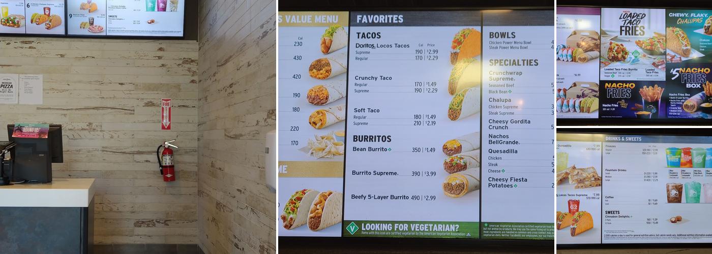 Taco Bell Menu