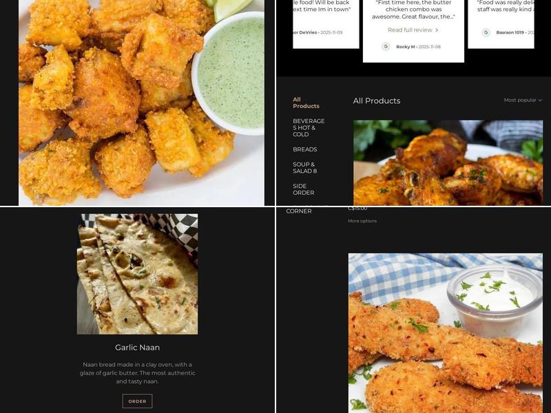 TASTY INDIAN KITCHEN BAR LEDUC Menu