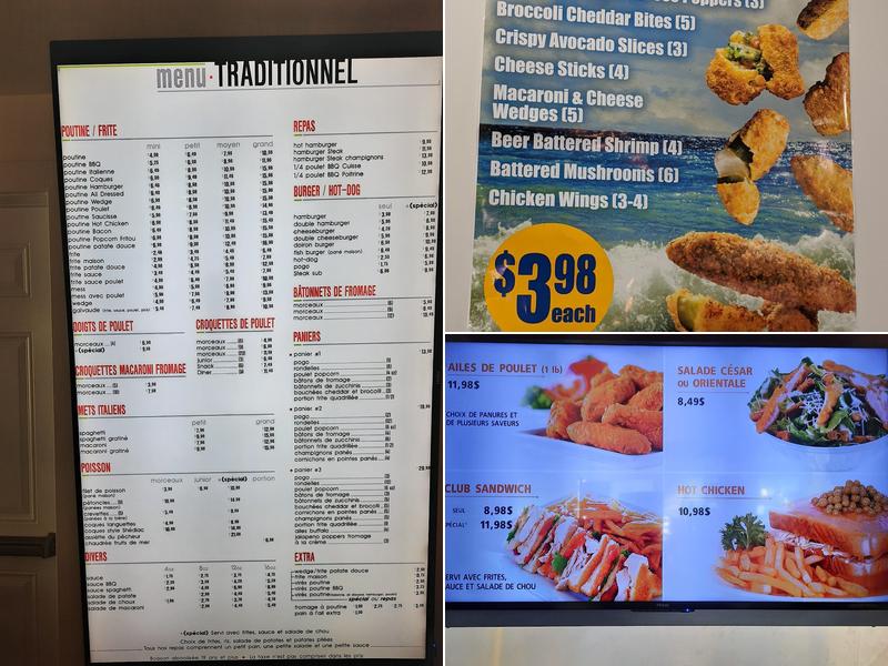 Fritou Express Leech Menu