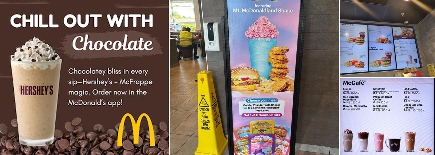 McDonald's Carmichael Menu