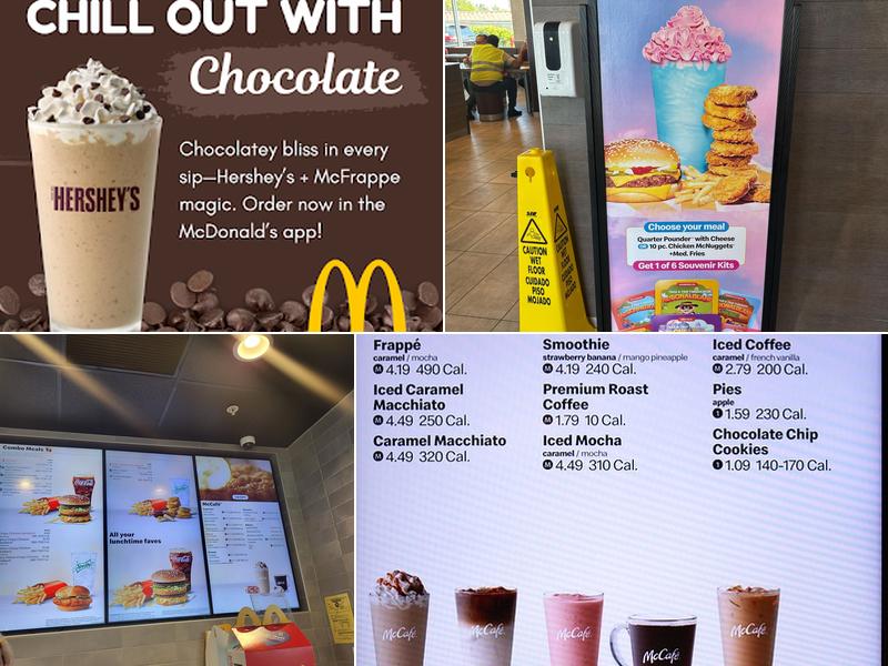 McDonald's Carmichael Menu