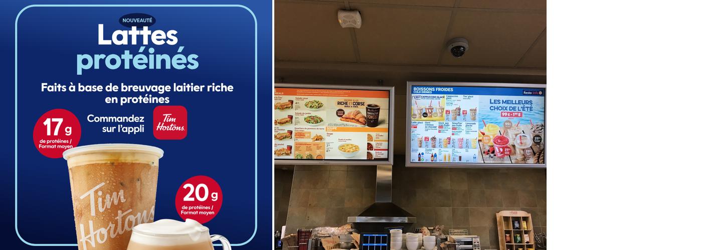 Tim Hortons Menu