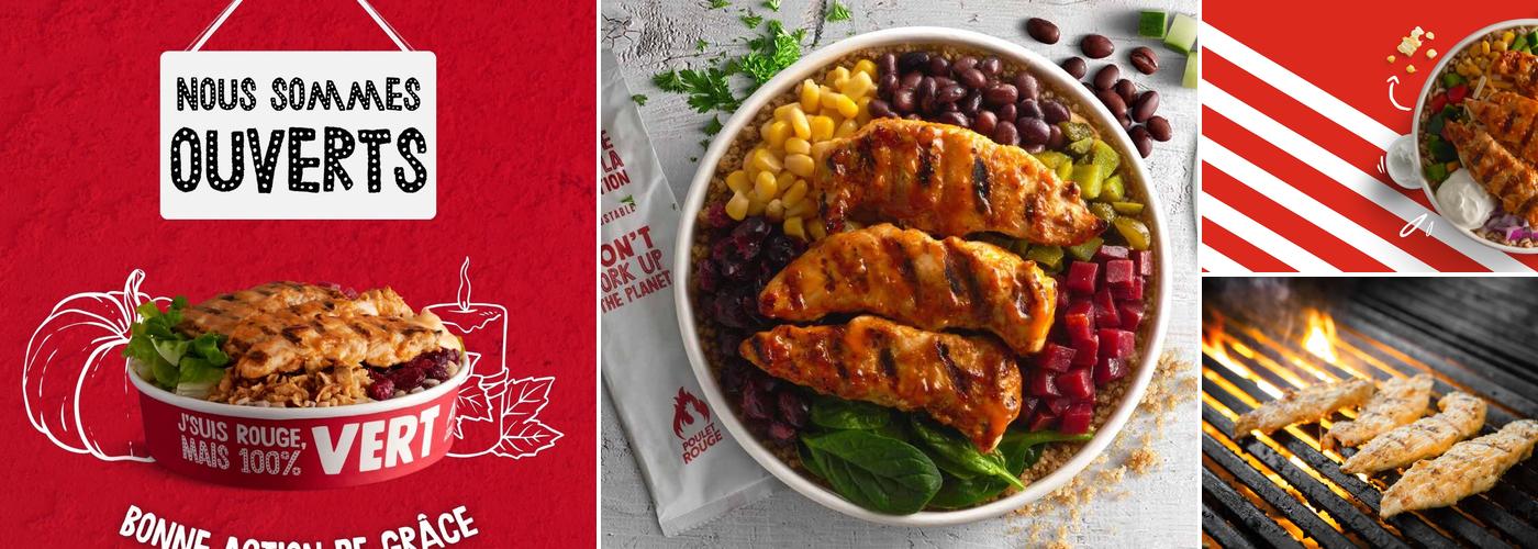 Restaurant Poulet Rouge Galeries Chagnon