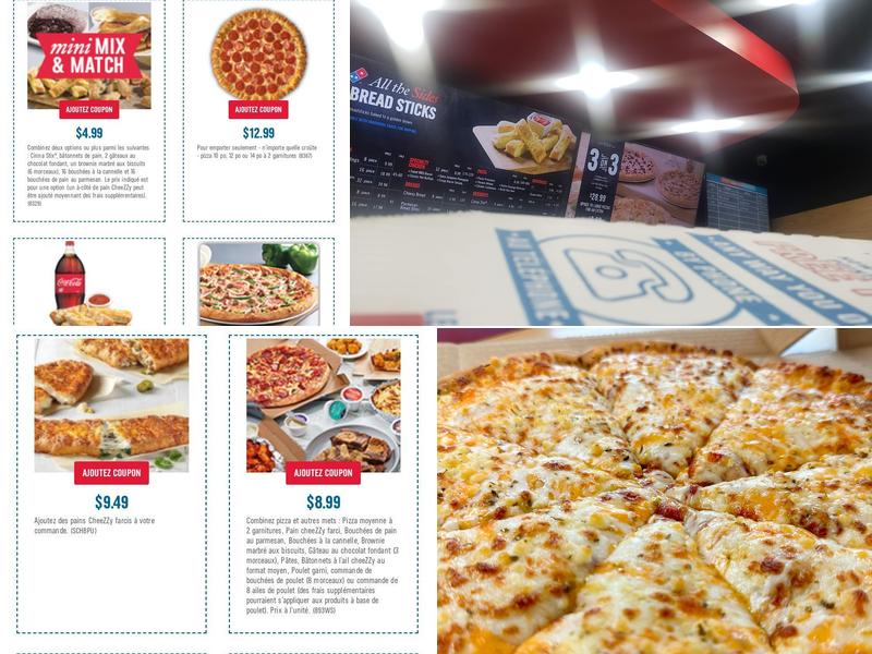Domino's Pizza Menu