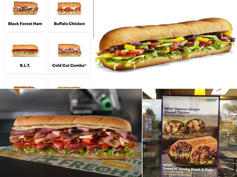 Subway Menu
