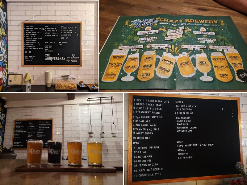 Tapestry Beer Bar Menu