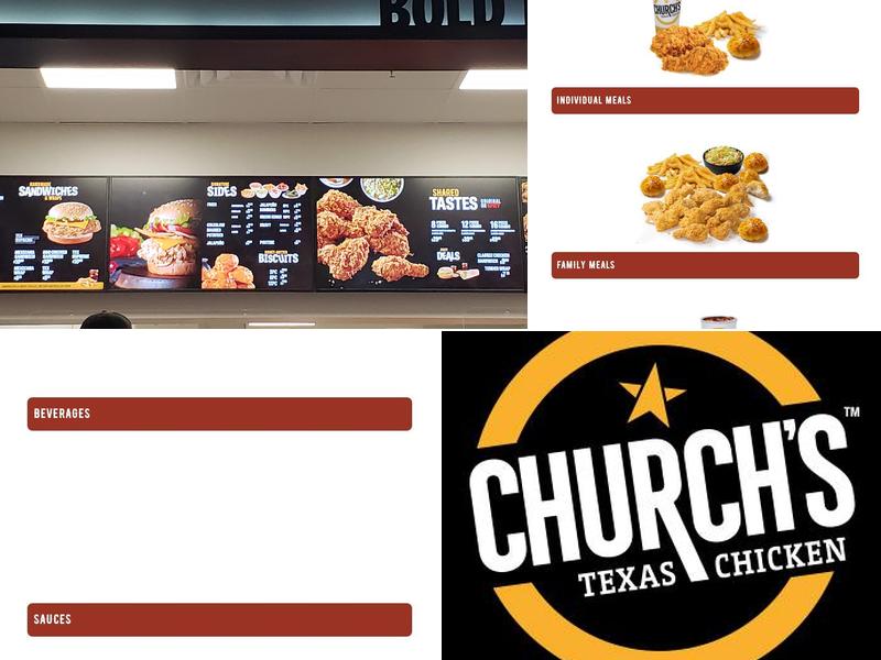 Church's Texas Chicken Menu
