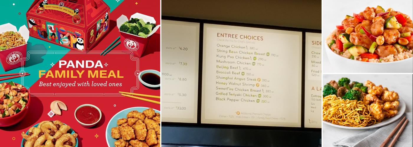 Panda Express Menu