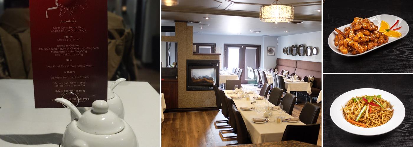 Bombay Chopsticks Menu