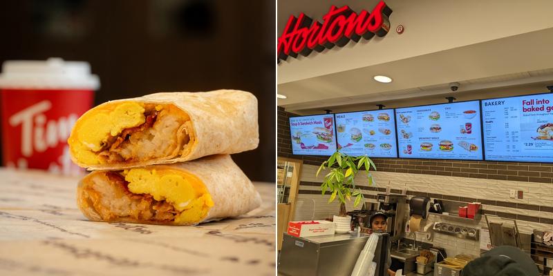 Tim Hortons Menu