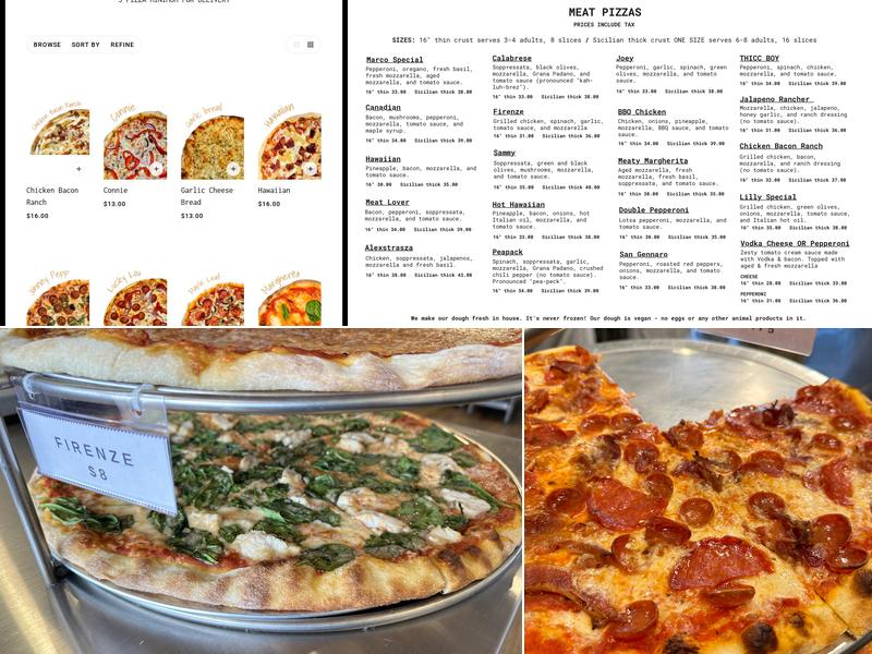 Pizza Nostra 245 Menu