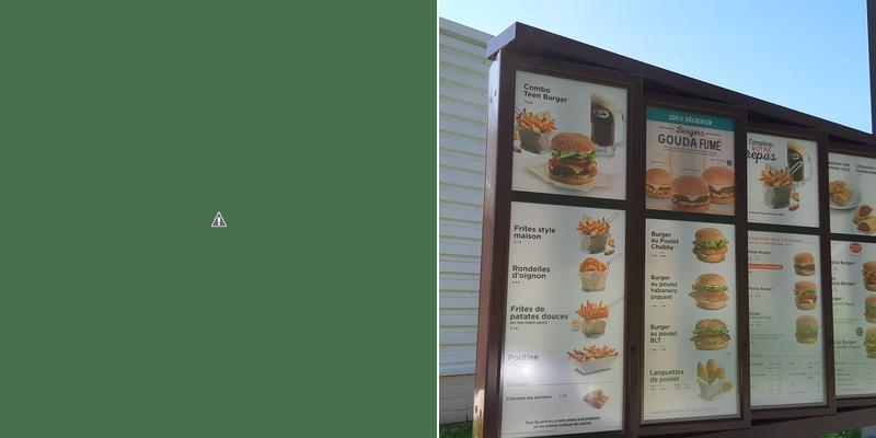 A&W Canada Menu