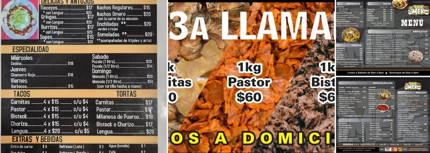 Versashop Menu