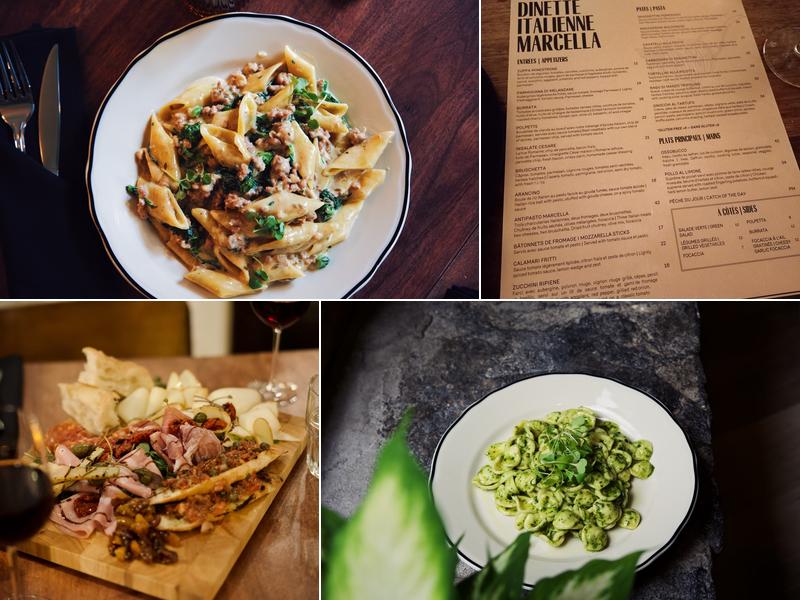 Dinette Marcella Menu