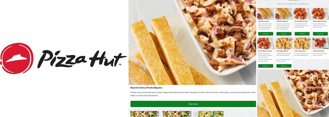 Pizza Hut Montreal Menu