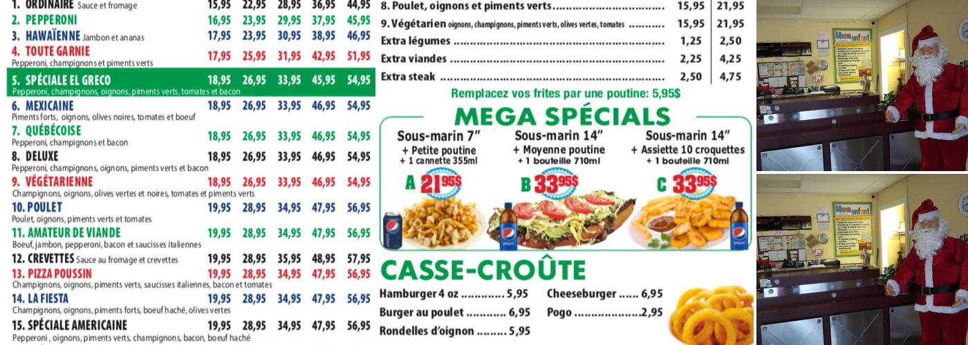 Restaurant El Greco Menu