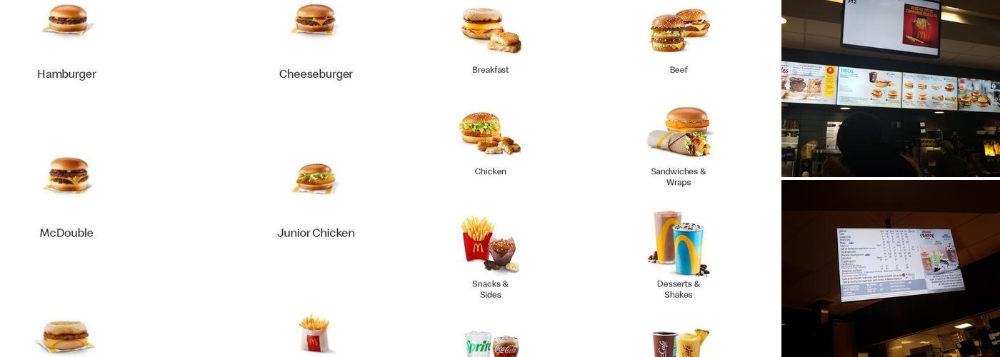 McDonald's Menu