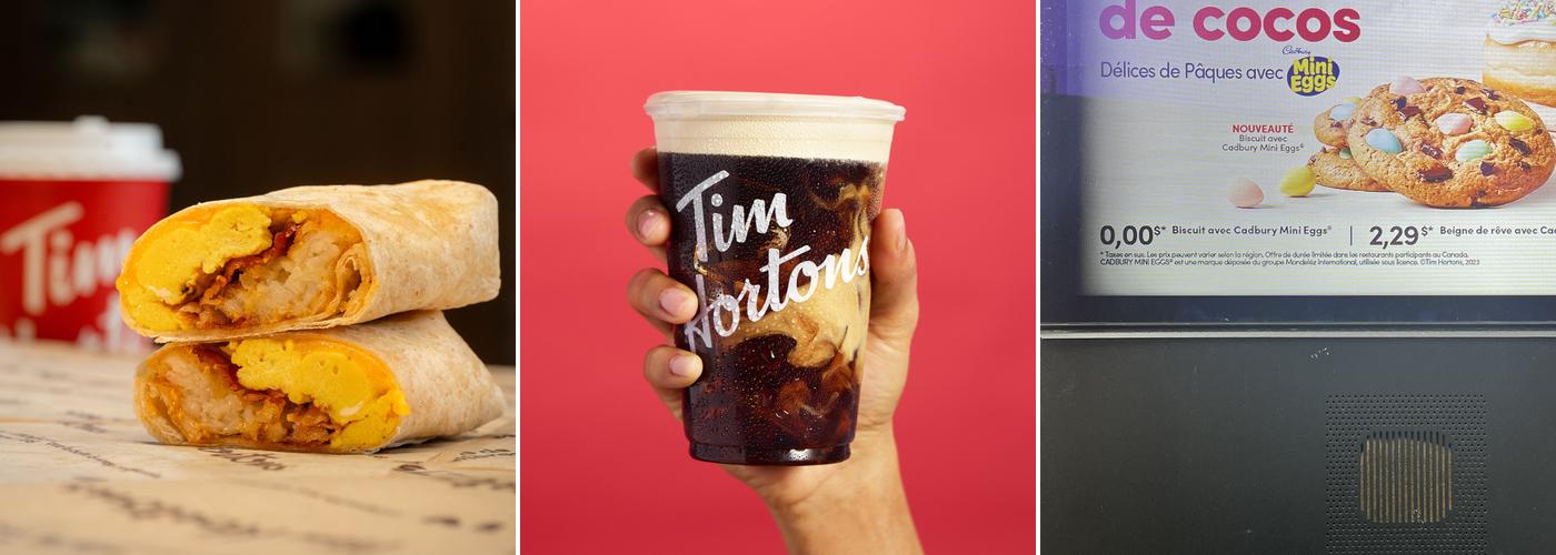 Tim Hortons Menu