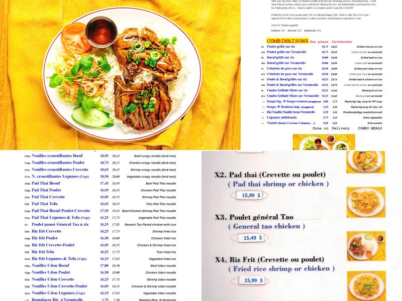 Pho Fleury Menu